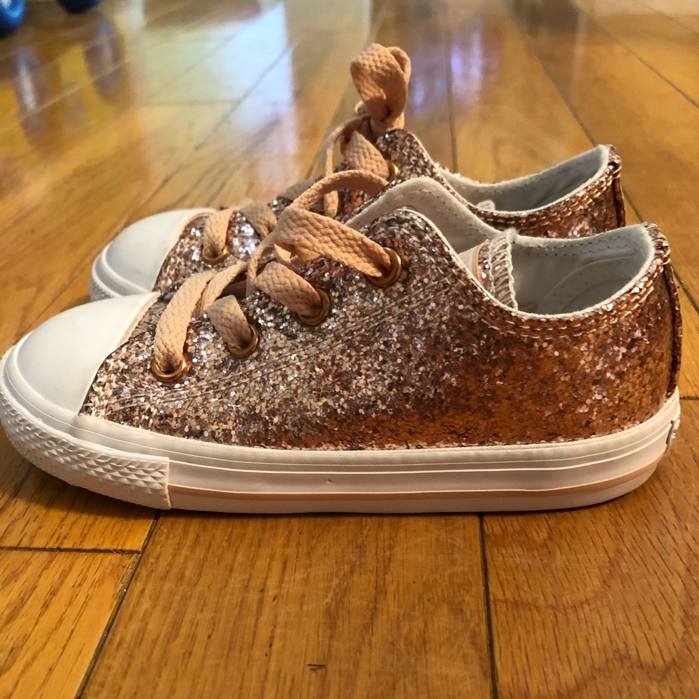 Toddler Girls Converse Chuck Taylors Glitter
